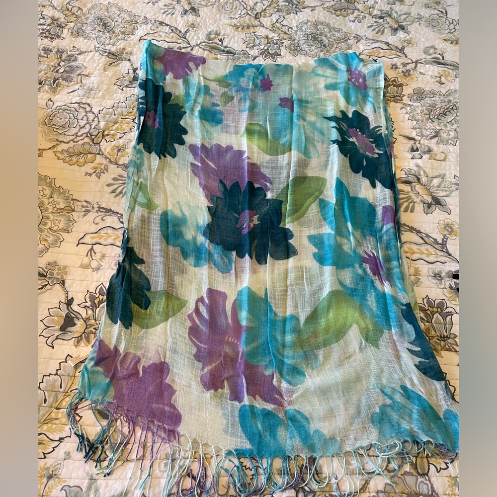 Floral Scarf
